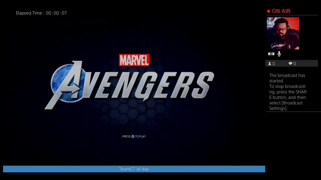 Come to my twitch Twitch.Tv\teamclaytonthomas AVENGERS