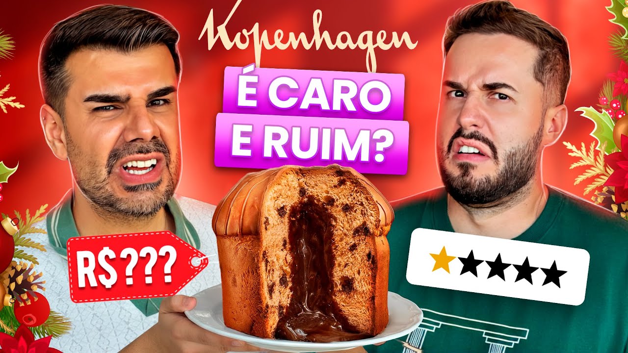 PROVANDO O PANETTONE MAIS CARO DA GRIFE DE CHOCOLATES KOPENHAGEN!💰 - Titi Fabri