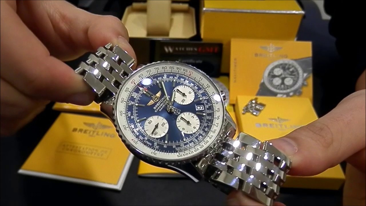 Breitling Navitimer Chrono A23322 Blue Dial | WatchesGMT