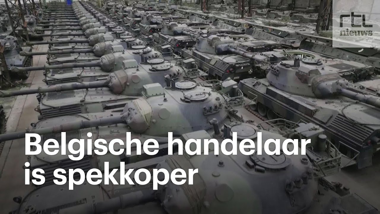 Oude tanks opeens goud waard