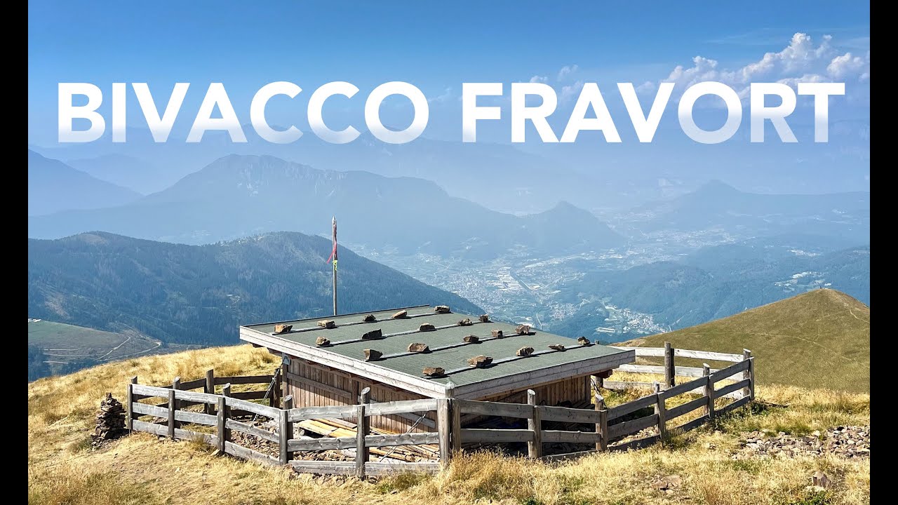 CIMA FRAVORT e BIVACCO DELL'AMICIZIA • mt 2347 slm • Lagorai - Dolomiti - 4K