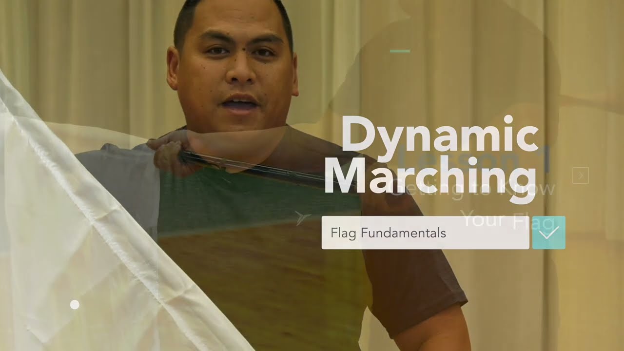 Fundamentals of Flag for Color Guard (Dynamic Marching Sample)