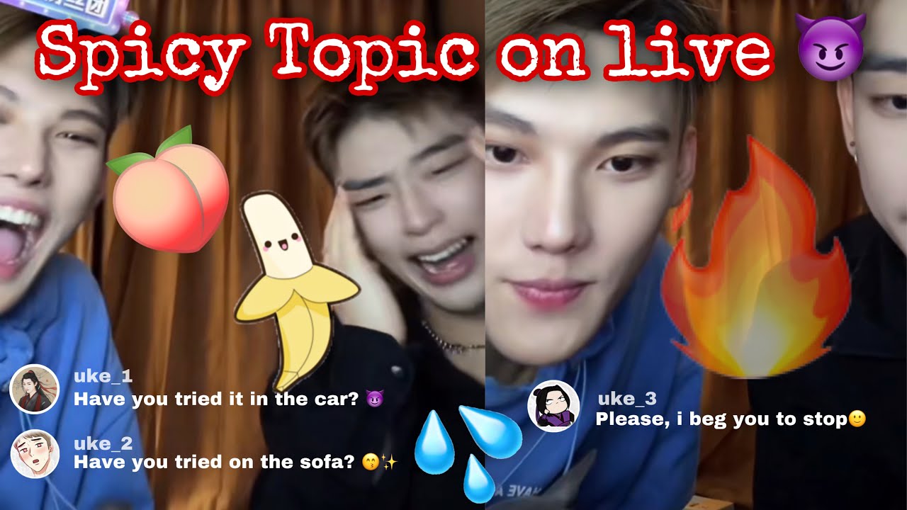 【Sub CC】spicy topic on live😈 | Alex x Sebastian couple and their boldness 😎