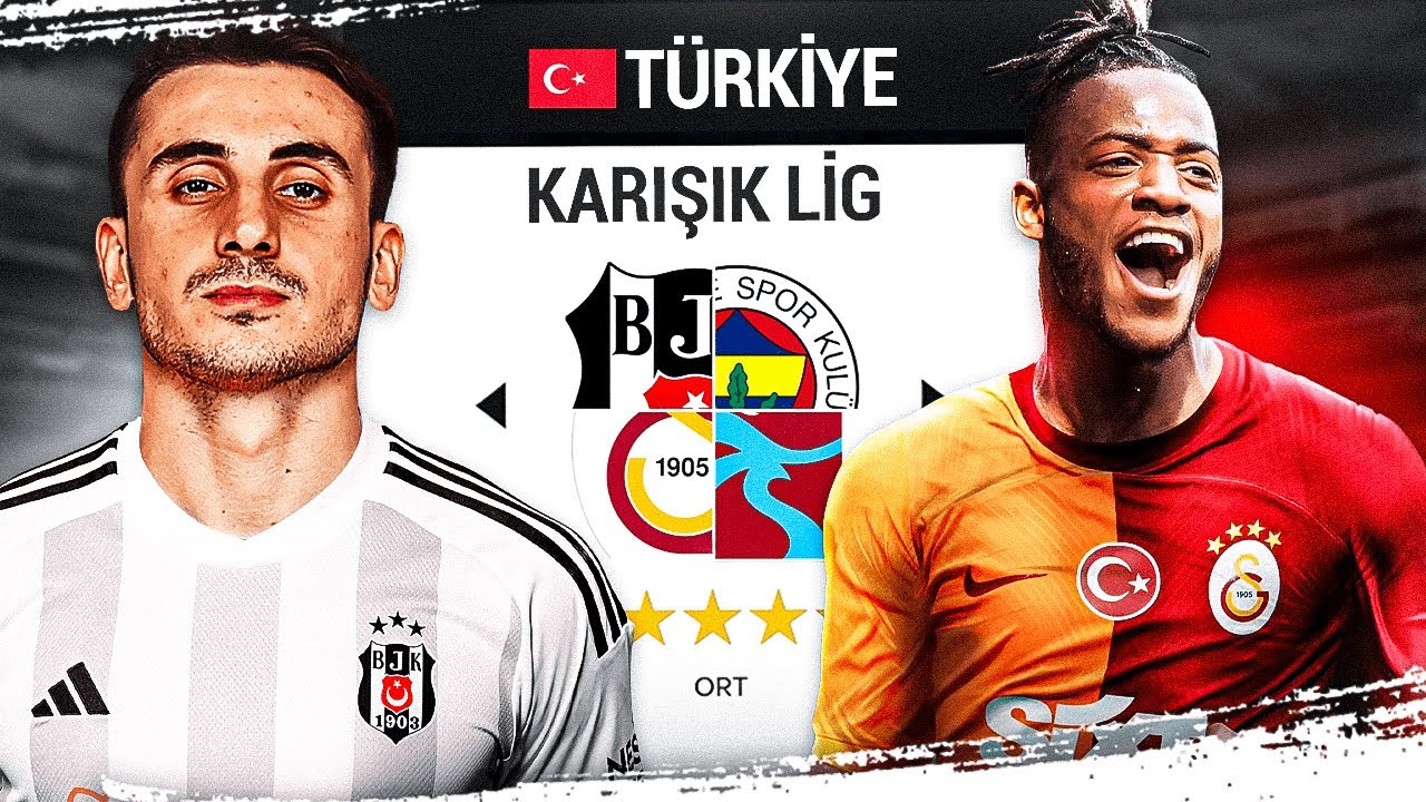 SÜPER LİGİ KARIŞTIRDIM ! TÜM FUTBOLCULAR FARKLI TAKIMLARDA ! EA FC 24 REBUİLD