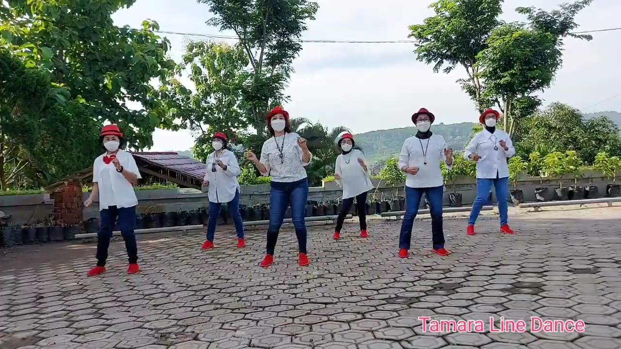 BABY BLUE LINE DANCE / BY TAMARA LD - GRUP KEN DEDES ( Alumni Pemkot Kediri )