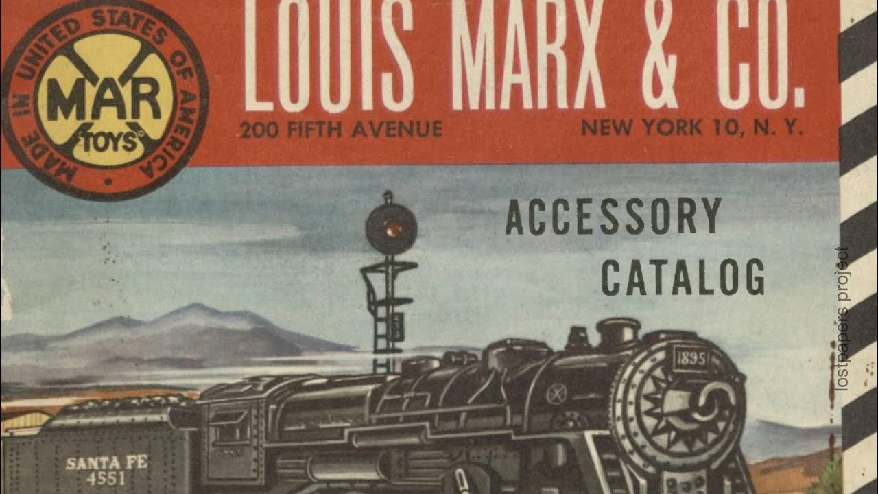 louis marx 1954 catalogue