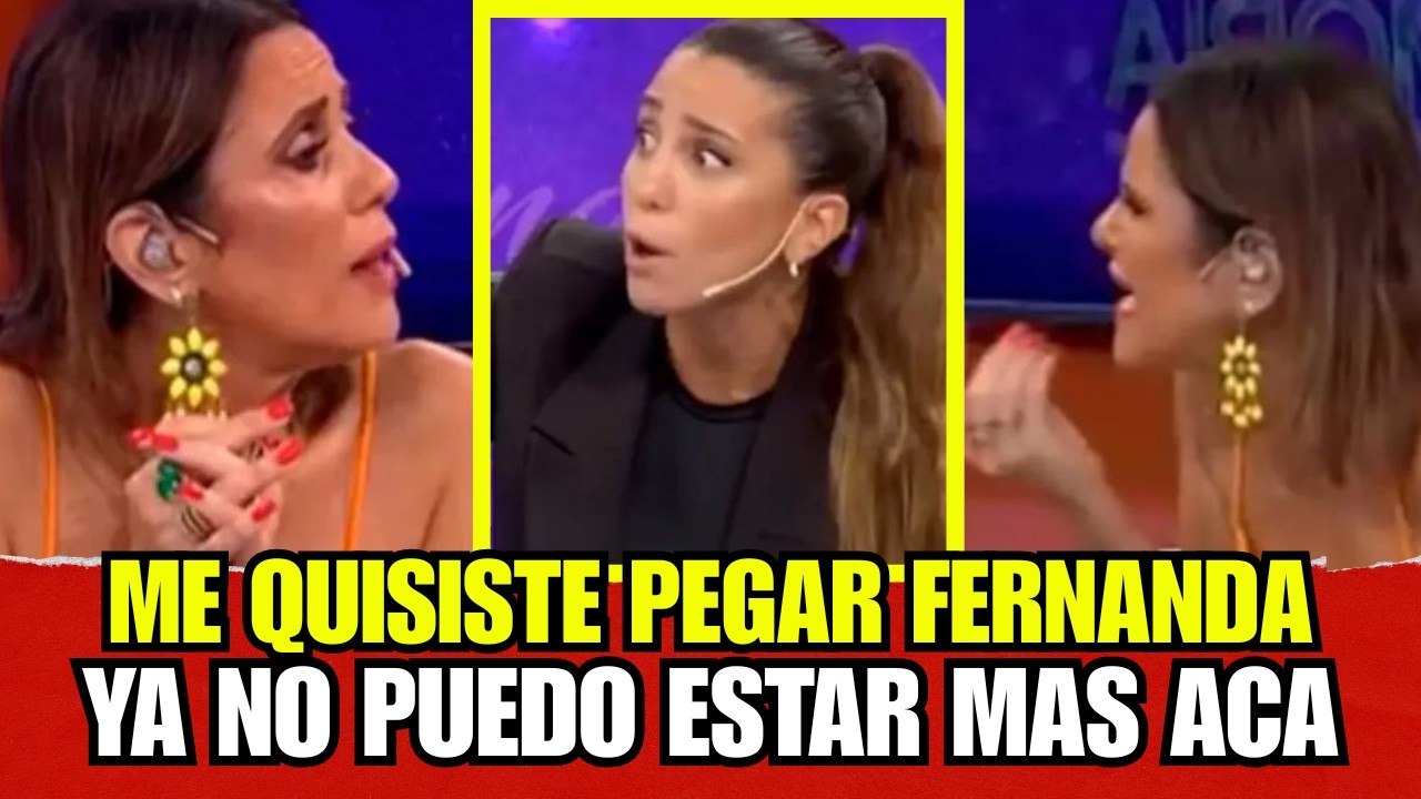 🔥ESCÁNDALO TOTAL EN VIVO Cinthia y Callejón EXPLOTARON y tuvieron que cortar el programa