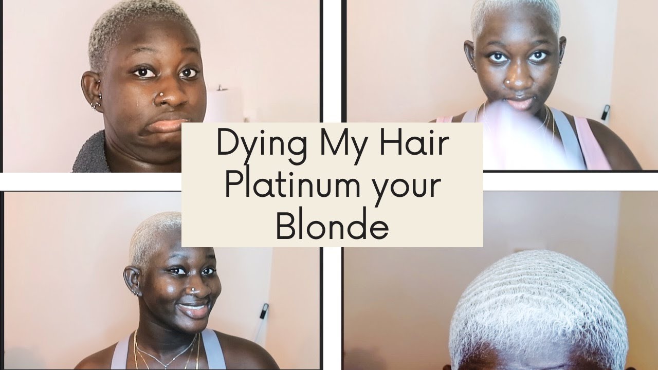 How To Dye your Hair Platinum Blonde at home | Beginner Friendly | AmminaWith2Ms