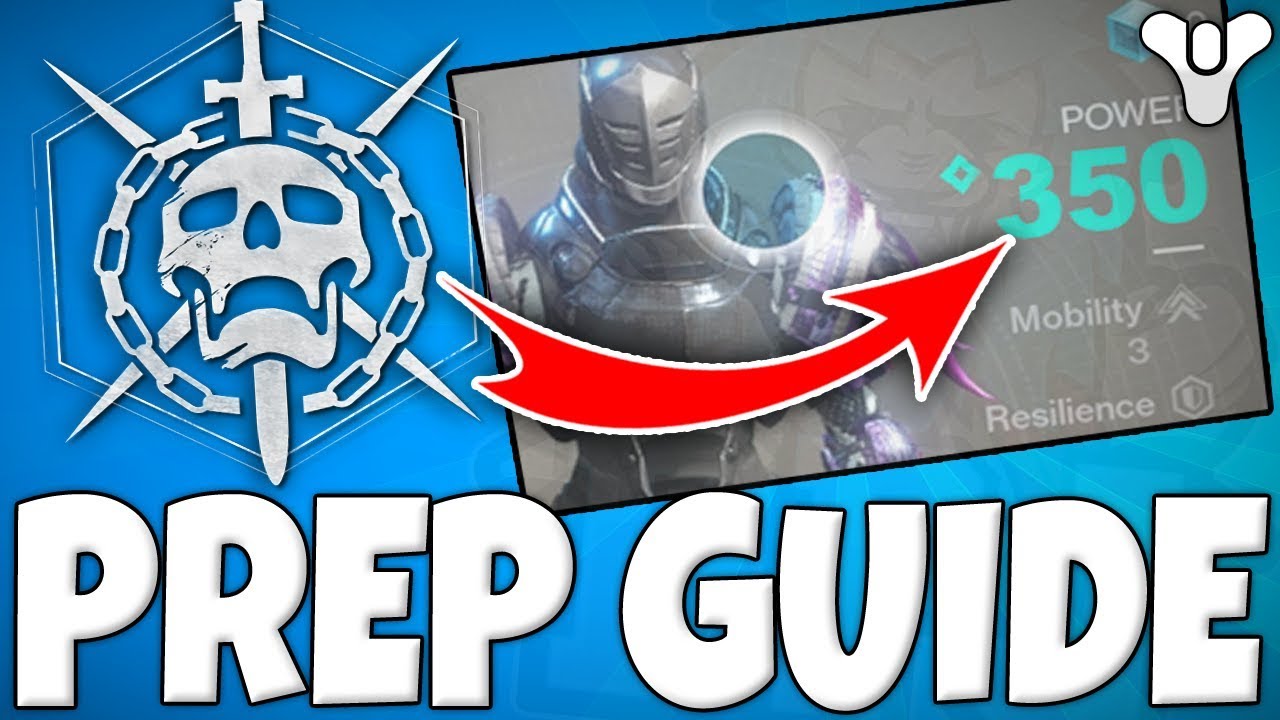 Destiny 2 - RAID PREP GUIDE -  BEST 350 Max Power Level Guide - How To Prepare For The Raid