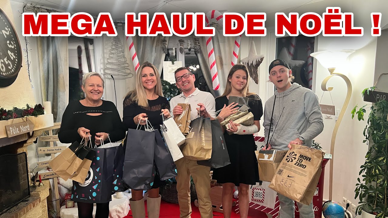 OUVERTURE DE NOS CADEAUX DE NOËL ! On vous montre tout !