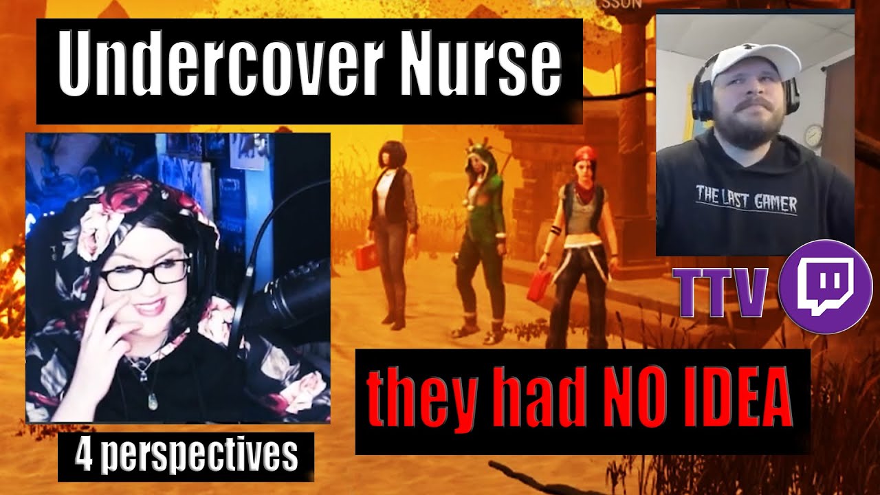 CRAZY PENTIMENTO NURSE vs 2 friends (4 perspectives / dead by daylight) jinxes thelastgamer pacmandu