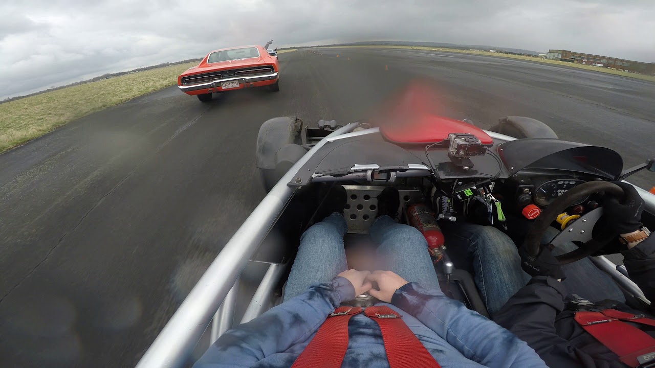 Car Chase Heroes fast ride in an Ariel Atom