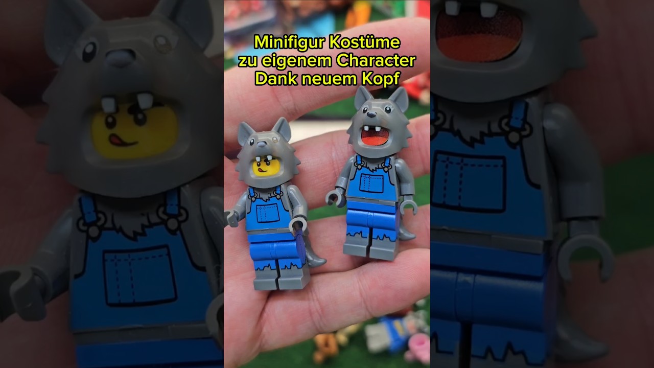 Minifigur Kostüm in eigenen Character bauen, so gehts...
