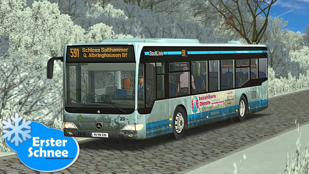 OMSI 2 Wintereinbruch 🚌 Let's Play OMSI 2 | #1161