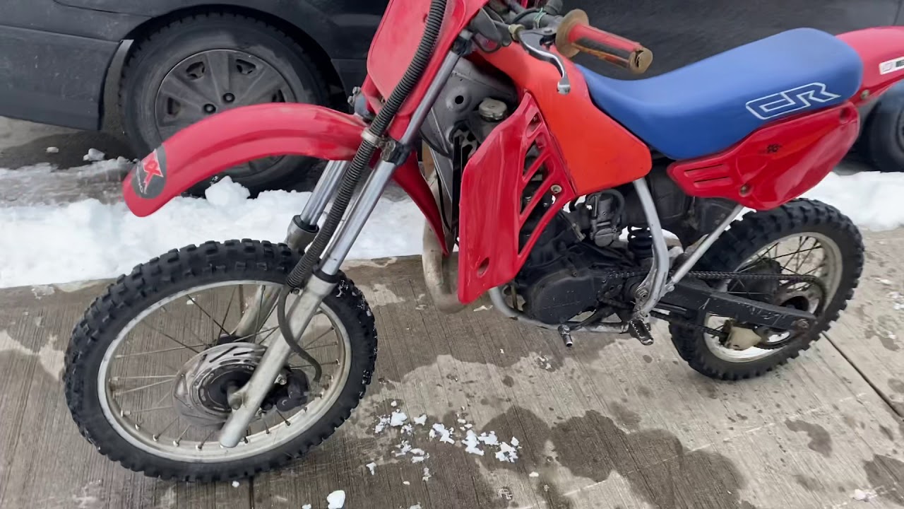 1986 Honda cr80