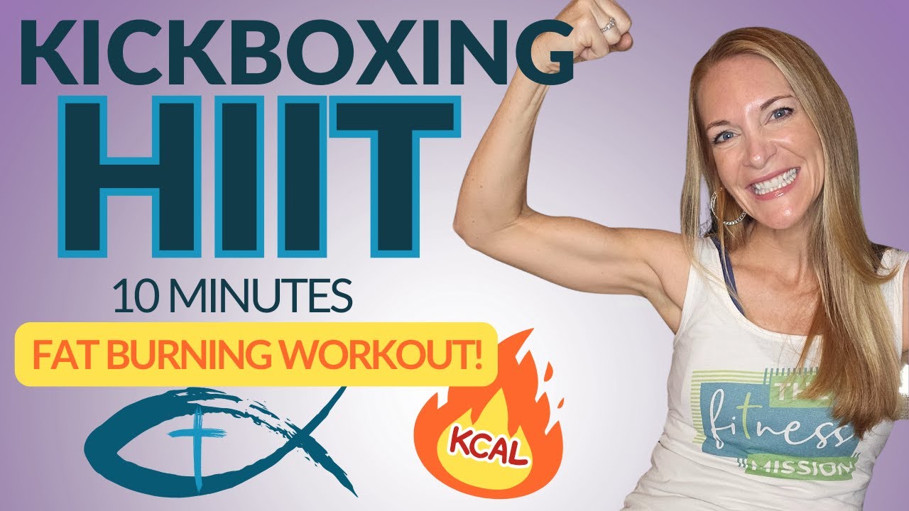 10-Min Kickboxing Circuit Workout | Quick Christian KICKBOXING Challenge to BURN FAT 2025