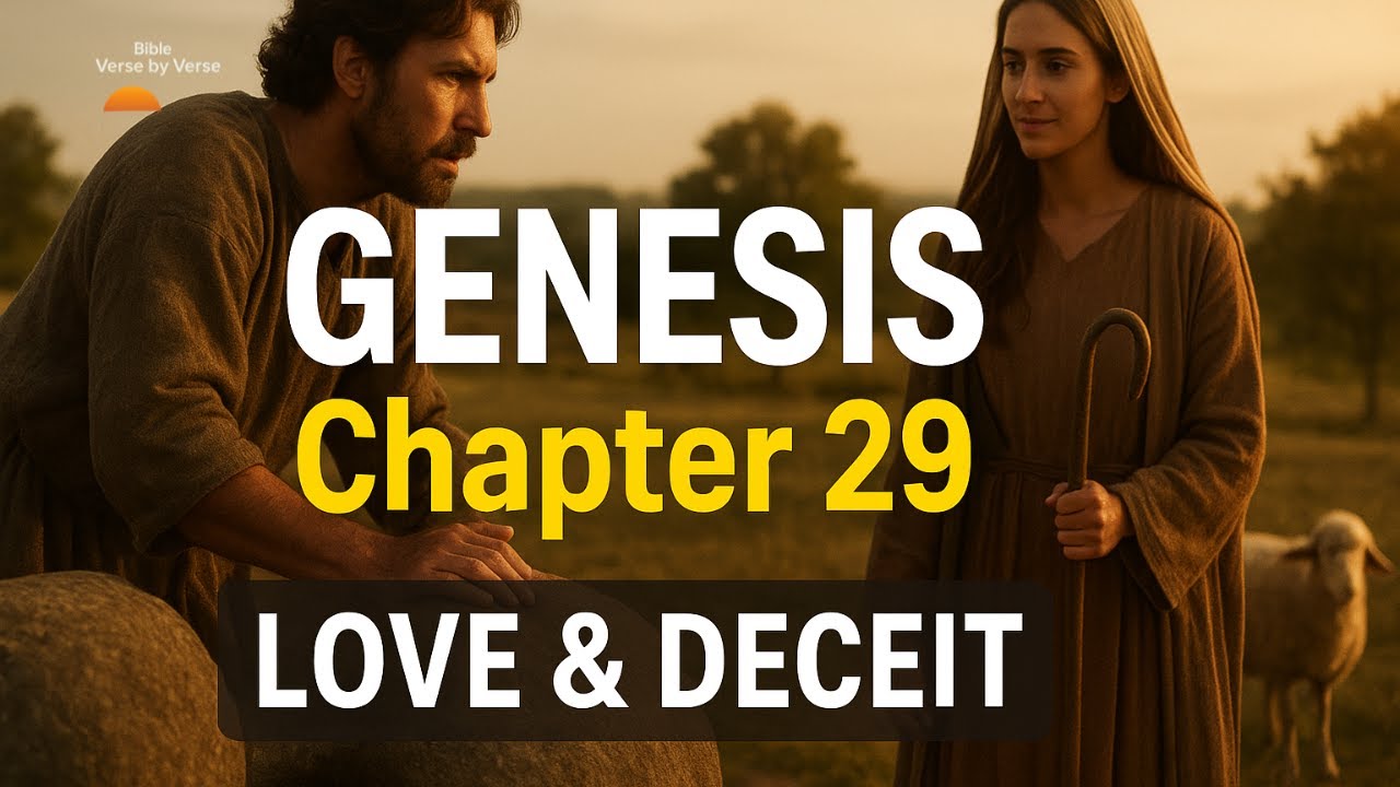 Genesis Chapter 29 | Love, Deception, and Destiny at the Well | Genesis Explained