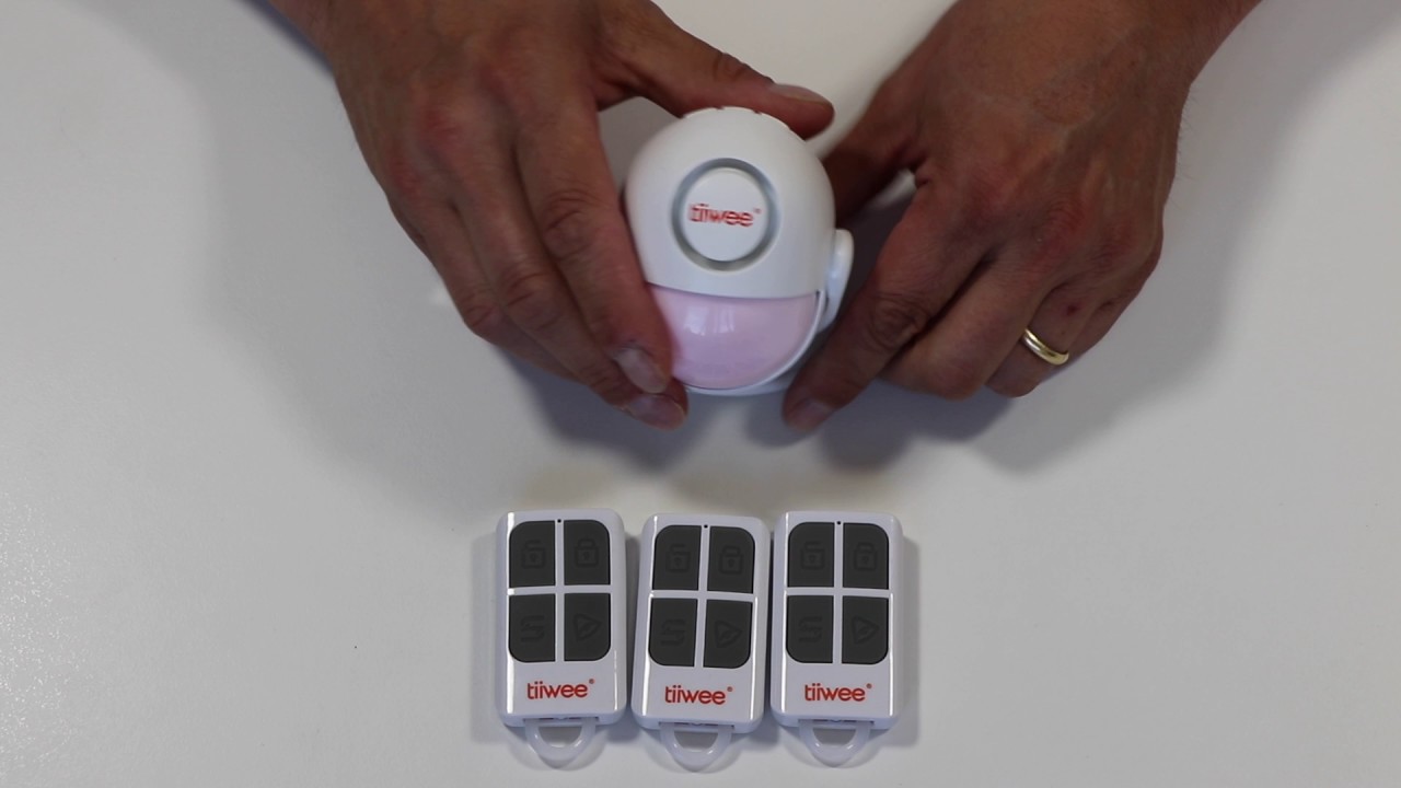 Pairing Remote Controls to the Tiiwee A2 PIR Alarm