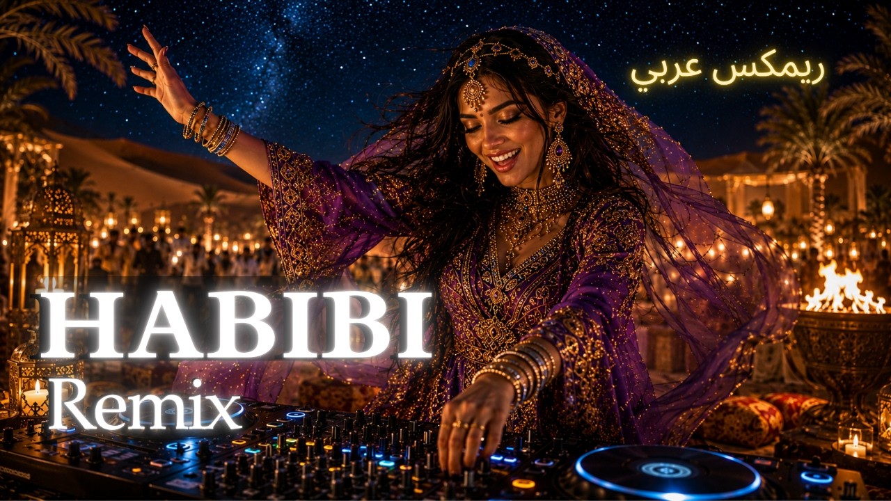 Habibi Night Drive Remix 🔊 Arabic EDM Vol.121 | Deep Bass Club Mix
