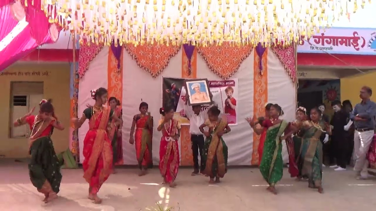 आदिवासी जंगल रखवाला रे/Adivasi jangal rakhavala re/Zp School Nirul Gangamai Girl's Dance
