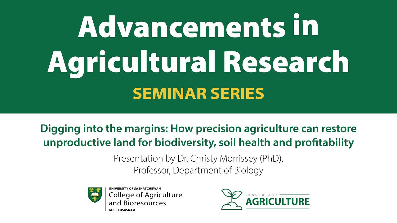 Advancements in Agricultural Research - Dr. Christy Morrissey