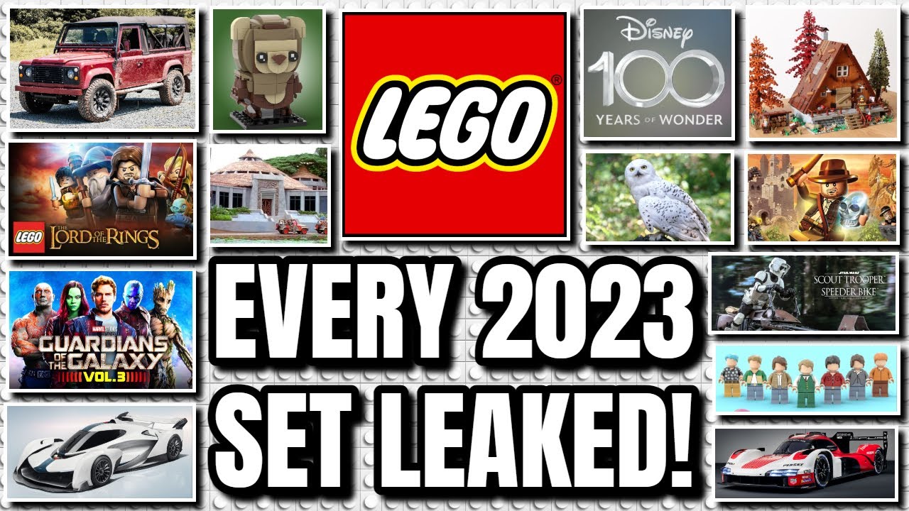 УТЕЧКА ВСЕХ наборов Lego Весна 2023! (ВСЁ, ЧТО МЫ ЗНАЕМ!)