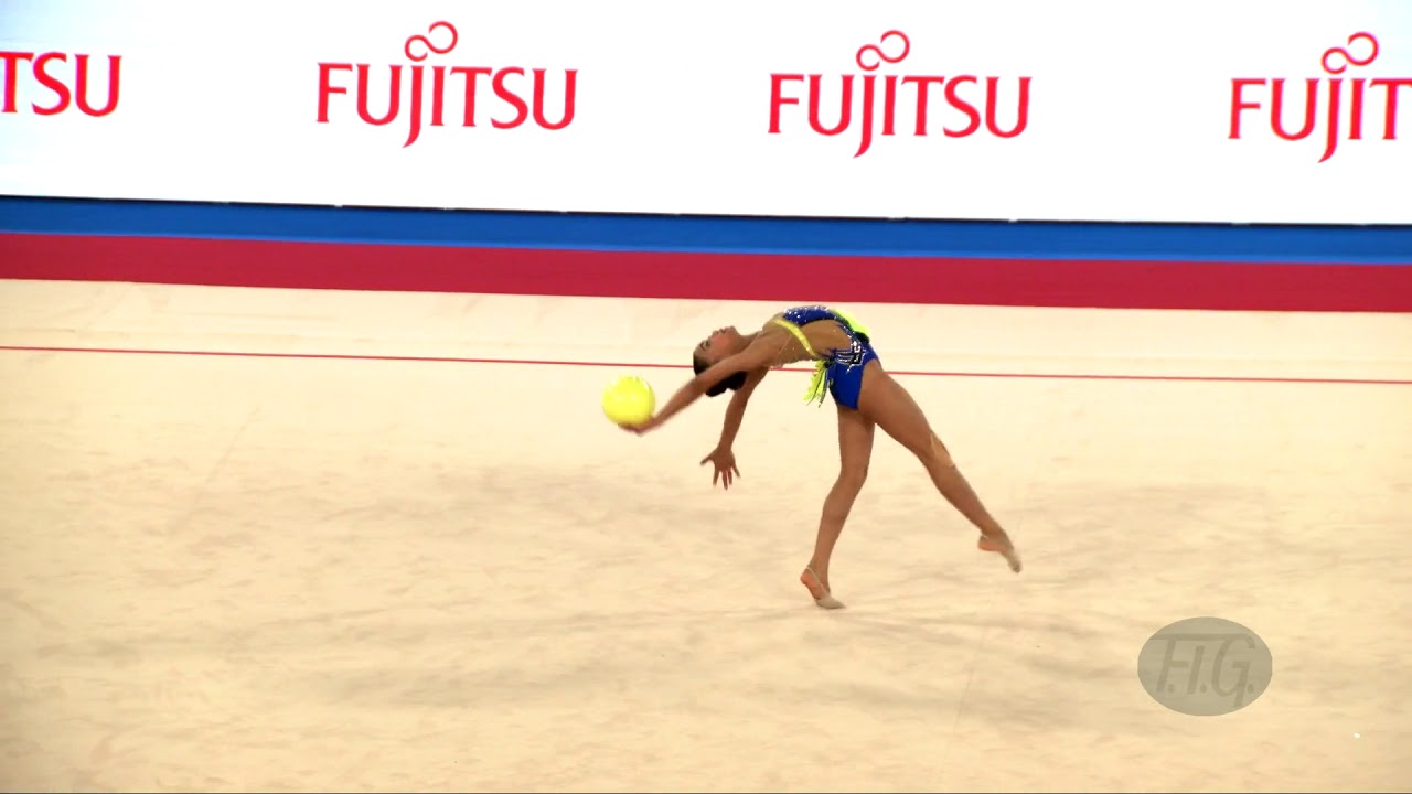 PEERAMATUKORN Piyada (THA) - 2019 Rhythmic Junior Worlds, Moscow (RUS) - Qualifications Ball