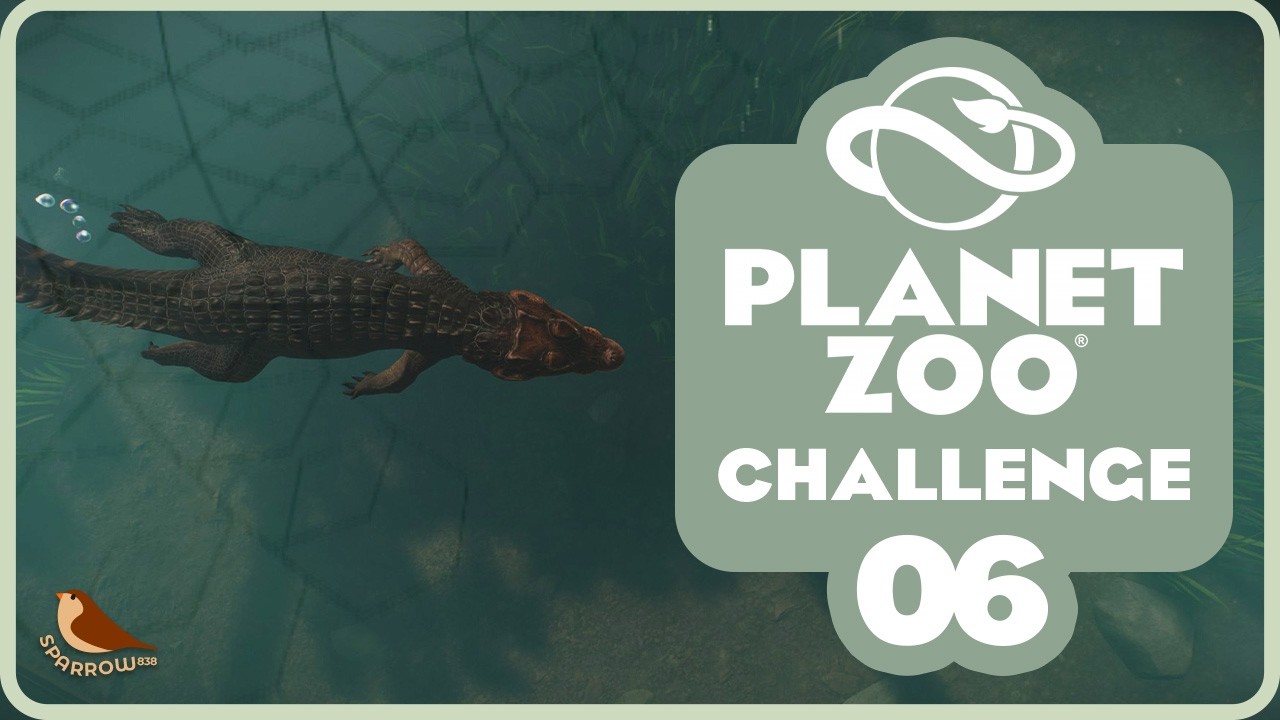 Making a SPLASH with Dwarf Caiman | Planet Zoo