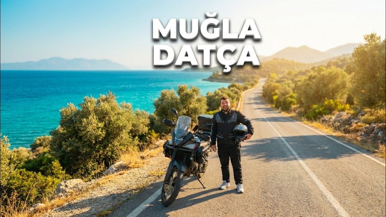 MUĞLA DATÇA |  VİRAJLAR, DENİZ VE TRANSALP 750 | BAŞIMIZA GÜNEŞ GEÇTİ | 1. BÖLÜM
