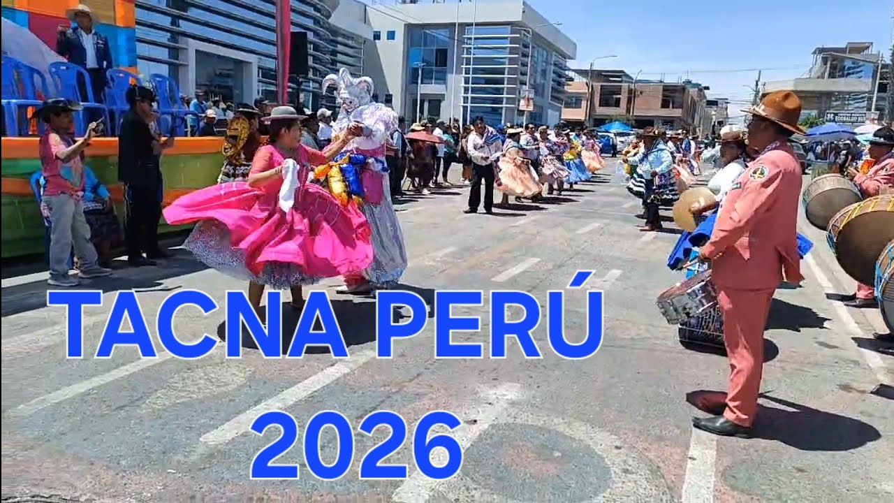 Gran Concurso y Pasacalle Carnaval Unicachino 2026 Tacna Perú 
