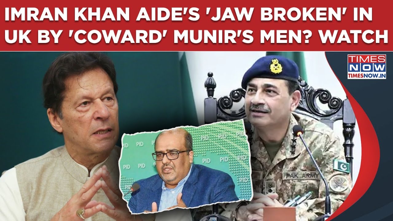 Pakistan Ex PM Imran Khan's Aide Brutally Attacked In UK For Calling Asim Munir 'Coward'? Watch