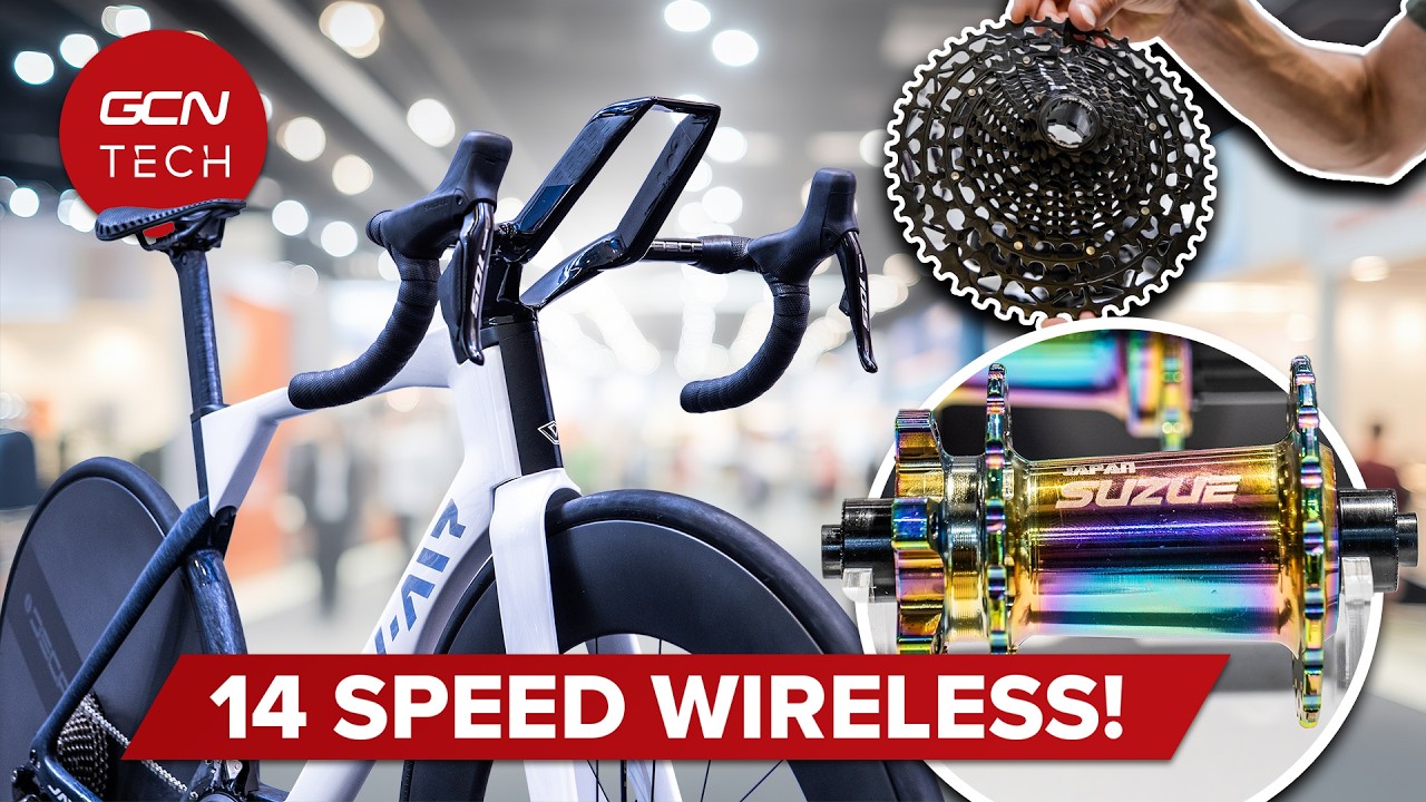 Next Level Eurobike Tech | Weird Handlebars, 14s Groupset & World's Lightest Power Meter Pedals!