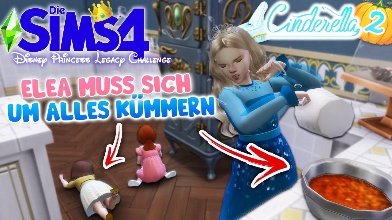 👠 Großes Umstyling 😍✨ alle Prinzessinnen wollen Eliot 😏 & Elea ist einsam 😔 Disney Legacy #2 Sims 4
