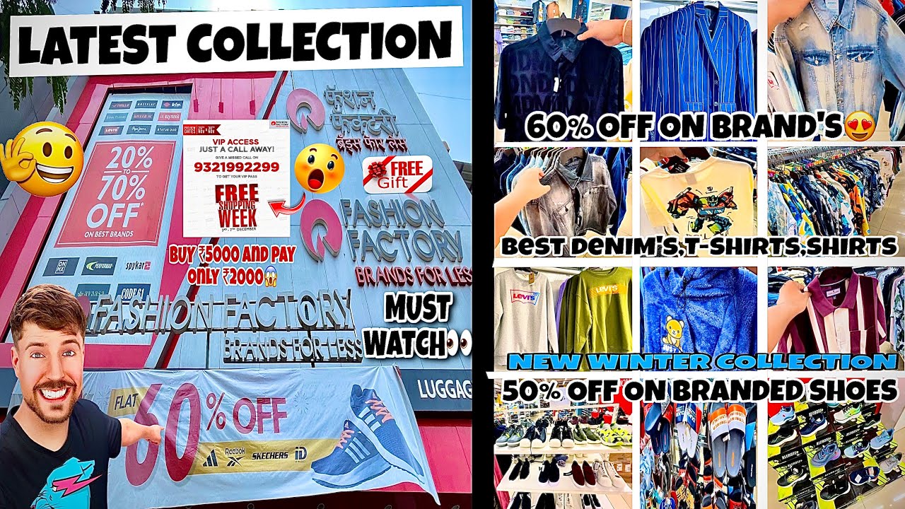 FASHION FACTORY FREE SHOPPING WEEK😍|FASHION FACTORY NEW COLLECTION🔥🤩|60% ON BRANDED SHOES👀|FULL HAUL