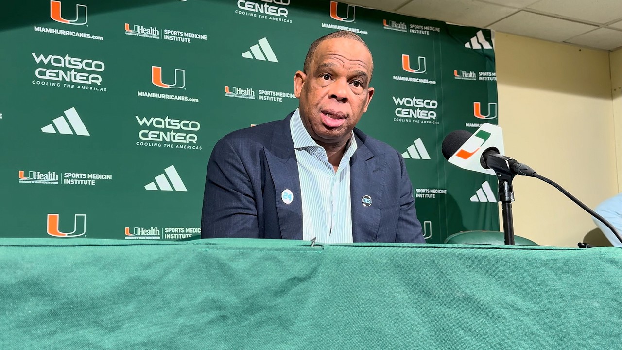 Hubert Davis Post-Miami Press Conference | UNC Basketball 