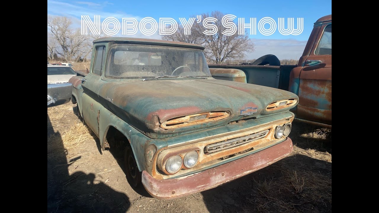 Новинка! Пикап Chevy C 10 Apache с коротким кузовом и боковыми ступеньками 1961 года! Классная па...