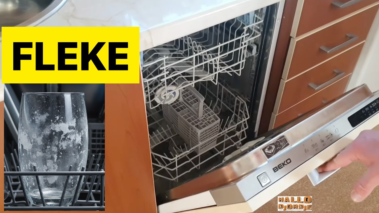 Mašina Za Suđe / Ne Pere Dobro / Fleke Na Čašama/  REŠENJE