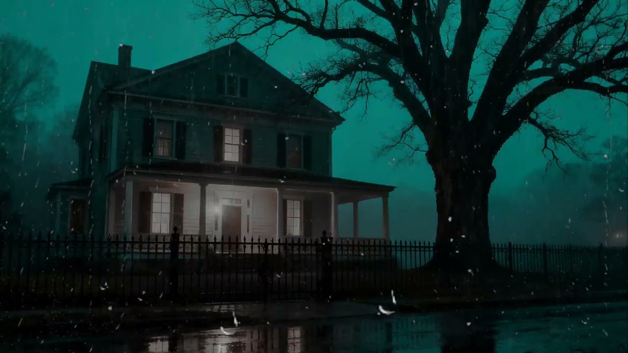 🌧️ 99% Fall Asleep in 3 Minutes – Relaxing Rain at a Classic American Mansion | Deep Sleep & Focus