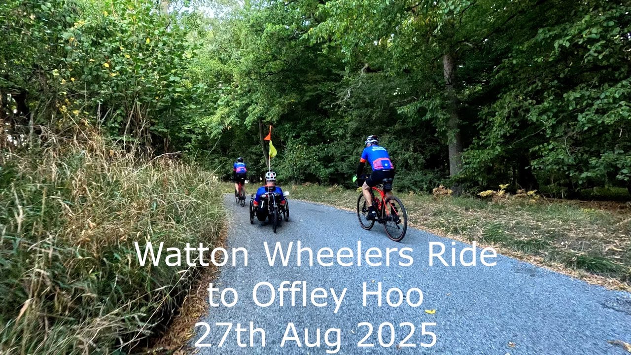 Watton Wheelers Ride to Offley 27th Aug 2025