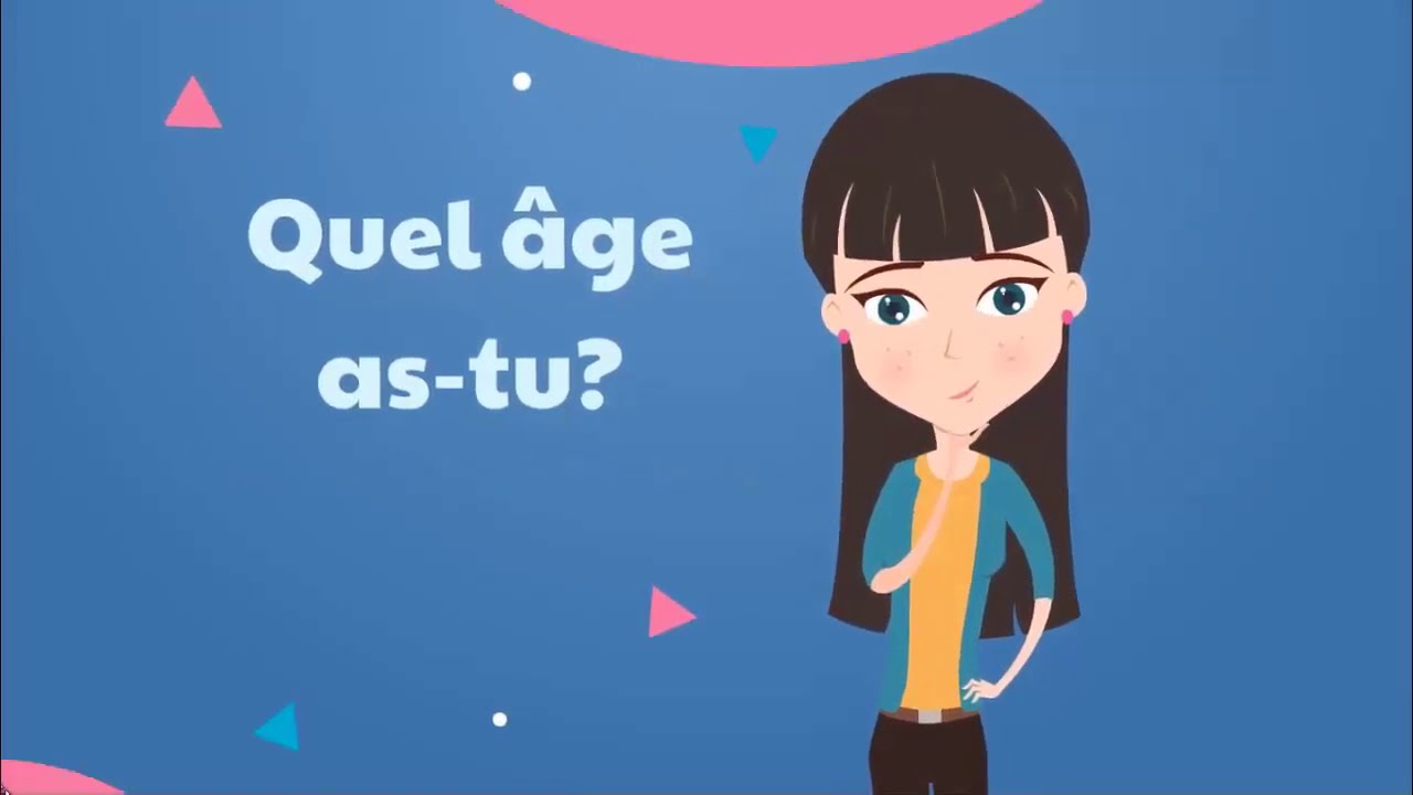 Quel âge as-tu? French Question Level 1