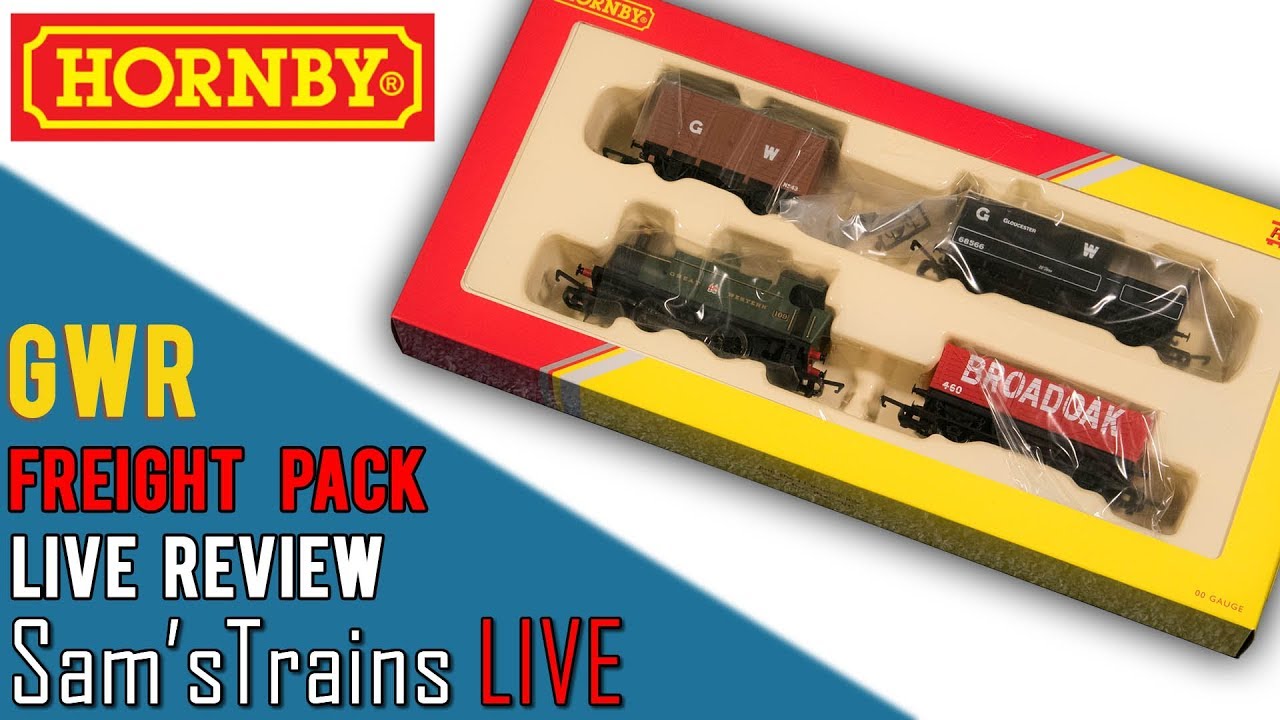 Sam'sTrains Live: S5 EP2 - Hornby GWR Freight Train Pack Unboxing