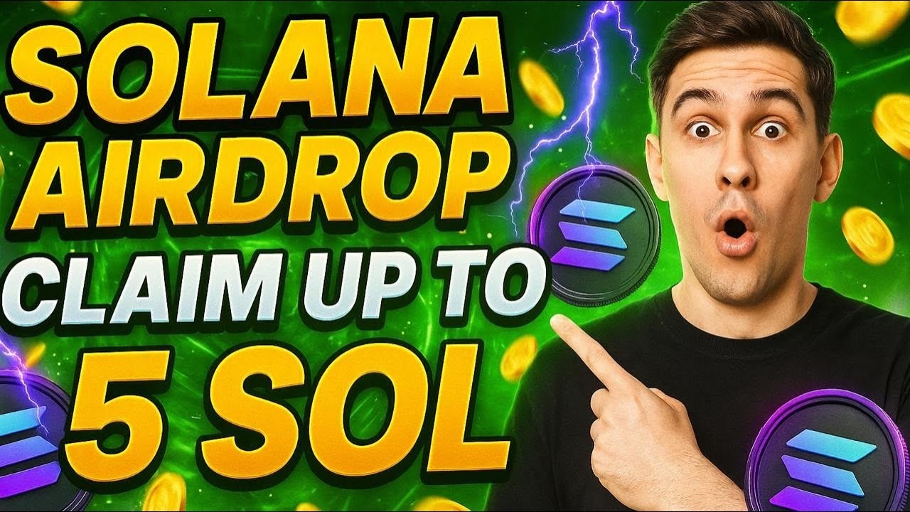 Crypto Airdrop SOLANA 2026 🚀 How to claim free SOL tokens | Live Tutorial