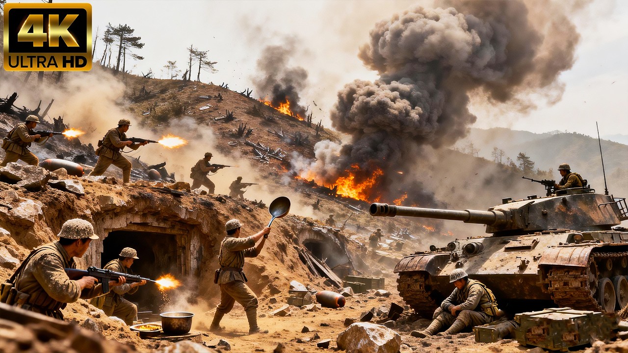 【2026最新戰爭大片】志願軍在焦土坑道裡磨刀，美軍在鋼鐵暴雨中徹底絕望！#電影 #army #戰火功夫堂 #movie