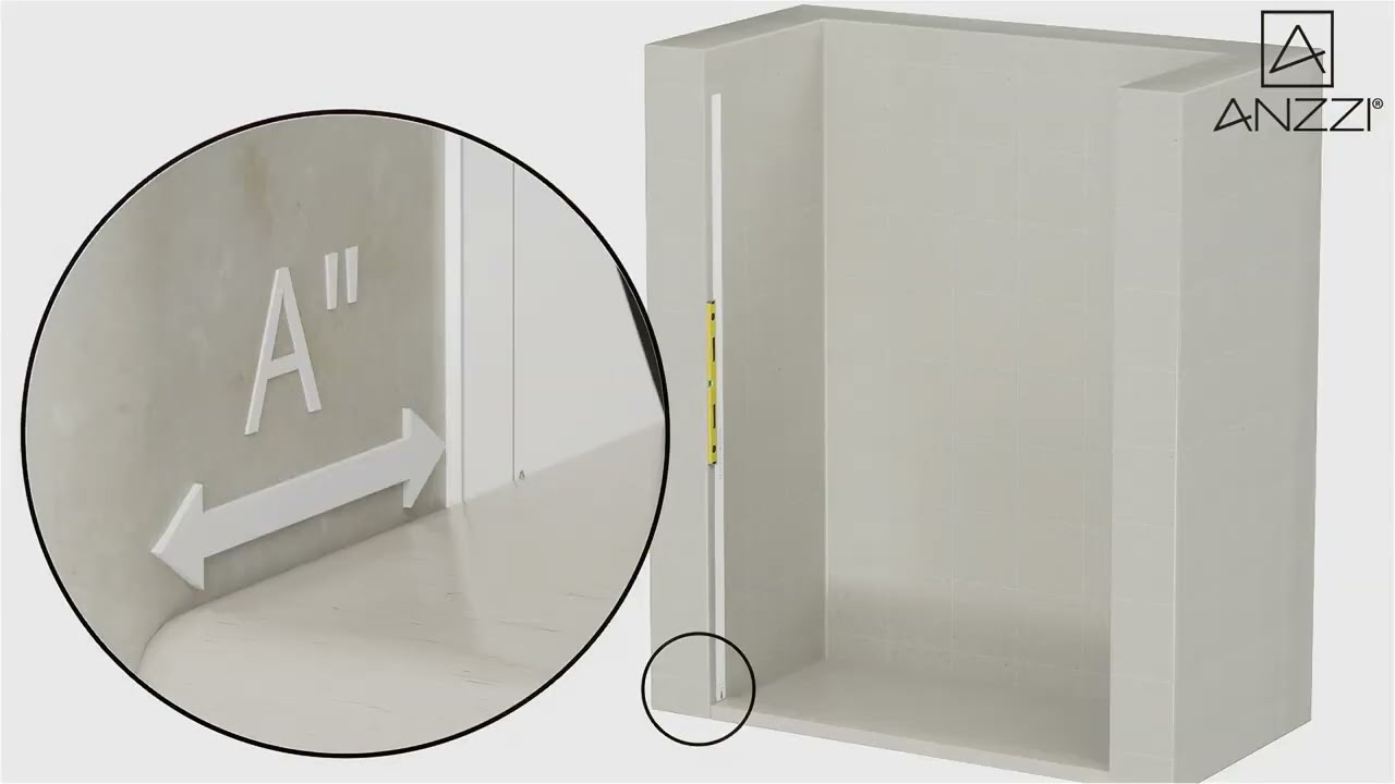 ANZZI - Shower Door Install Guide - SD FRLS05901&02 Models