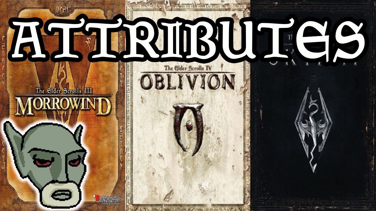 Как эволюционировали характеристики персонажей от Morrowind к Oblivion и Skyrim