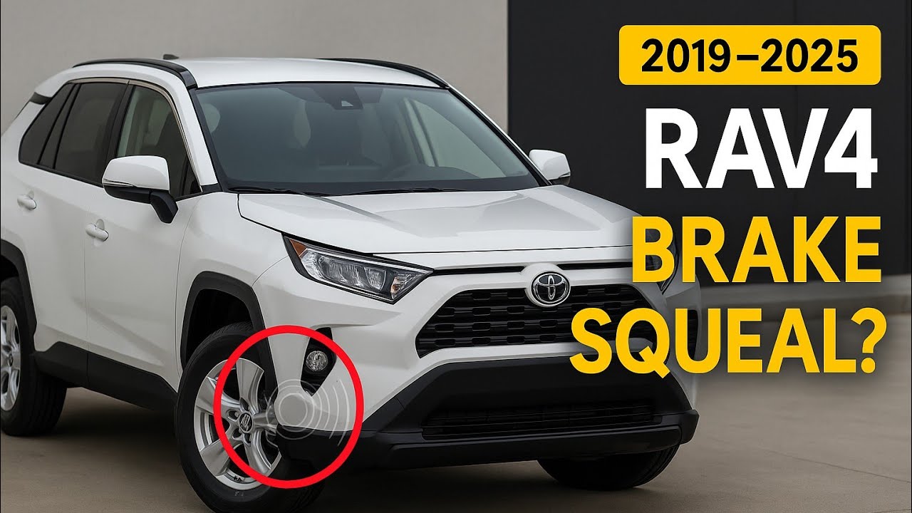 Why Your RAV4 Squeaks When Braking | Stop That Front Brake Noise! Guide