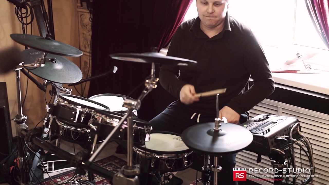 Record-studio Roland TD 20 with Steven Slate Drums