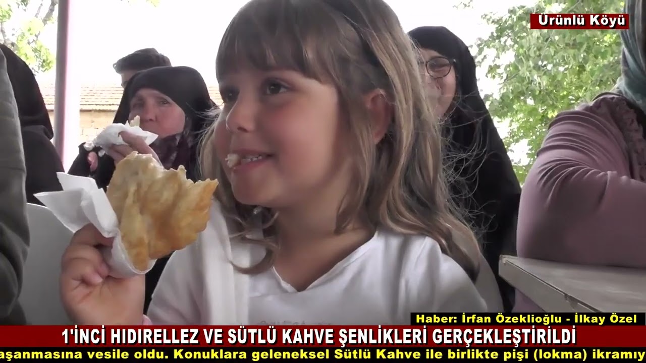 Kırklareli Ürünlü Köyü 1. Hıdırellez ve Sütlü Kahve Şenlikleri gerçekleştirildi.