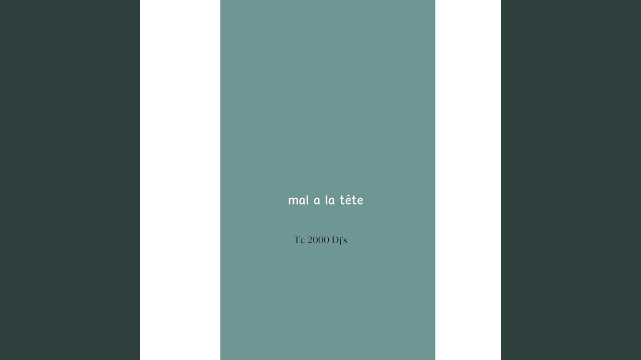 Mal à la tête