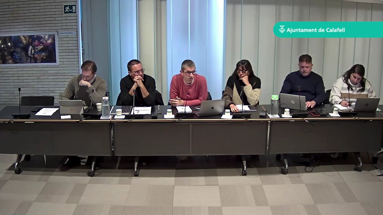 Ajuntament de Calafell: Sessió plenària ordinària, 27 de febrer de 2026